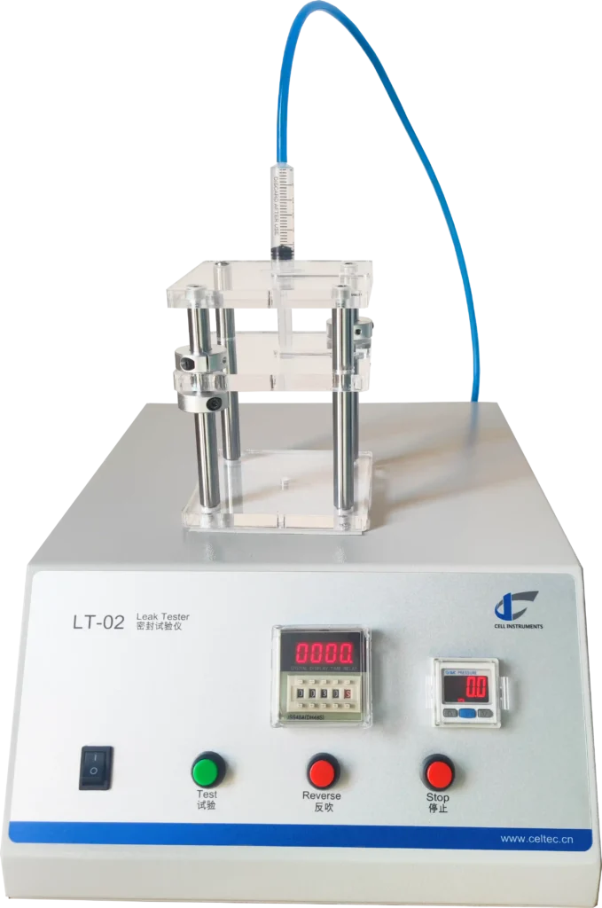 Probador de Fugas en Jeringas 01
