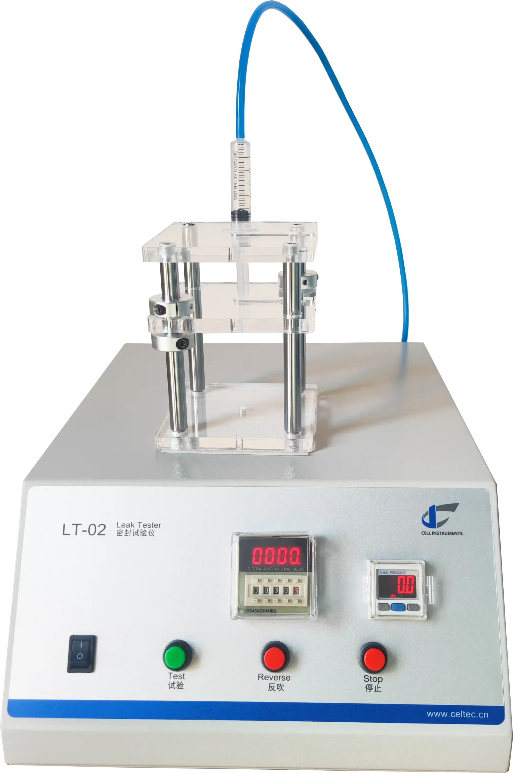 Probador de Fugas en Jeringas 01